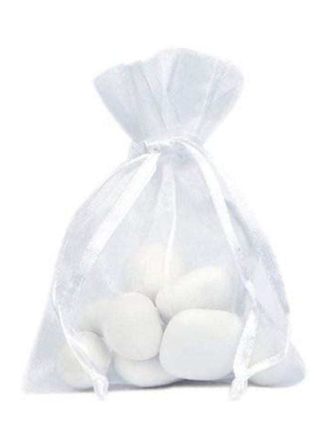 100-Piece Multifunctional Gauze Bags White - Image 4