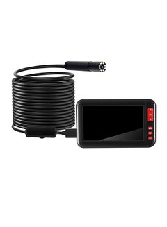 Waterproof High-Definition Display Endoscope Borescope Inspection Camera With 8-LED And Hard Wire