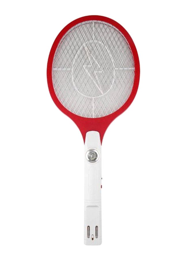 Generic - Rechargeable Electronic Bug Zapper Racket Red/White - Image 1