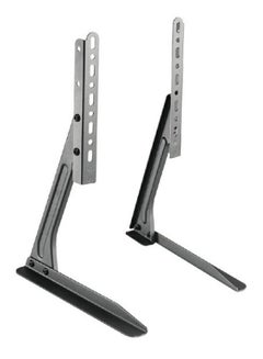 Table TV Stand Base Mount Pedestal Feet Leg for 32 37 40 55 60 65 70 75 LCD LED OLED Television for Samsung LG Sony TV Black