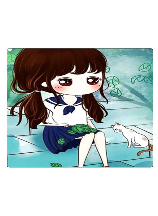 بي بي لوحة ماوس ألعاب بتصميم مضادة للانزلاق وبنمط مطبوع متعدد الألوان - Image 1