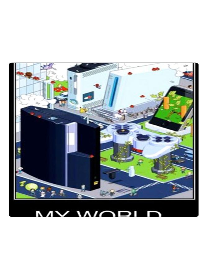 BP Printed Anti-Slip Gaming Mouse Pad Multicolour - Image 1