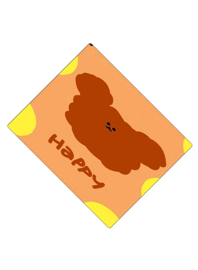 BP Printed Anti-Slip Gaming Mouse Pad Brown/Yellow - Image 2