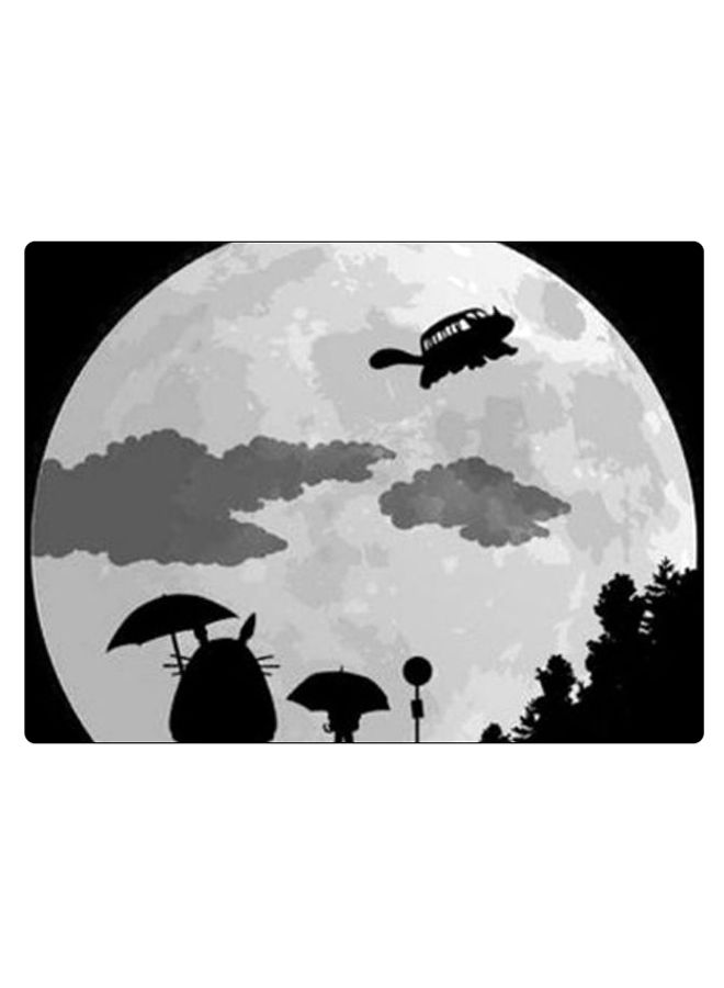 BP Printed Anti-Slip Gaming Mouse Pad Black/Grey - Image 1