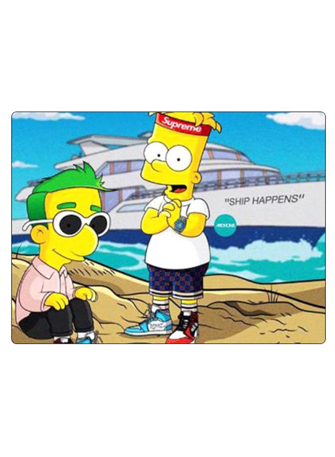 BP Printed Anti-Slip Gaming Mouse Pad Multicolour - Image 1