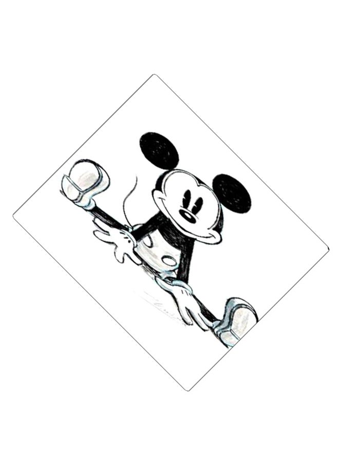 BP Printed Anti-Slip Gaming Mouse Pad Black/White  - Image 2