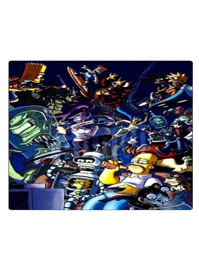 BP Printed Anti-Slip Gaming Mouse Pad Multicolour - Image 1