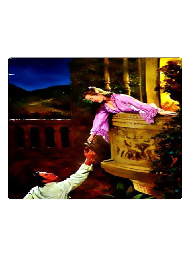 BP Printed Anti-Slip Gaming Mouse Pad Multicolour - Image 1