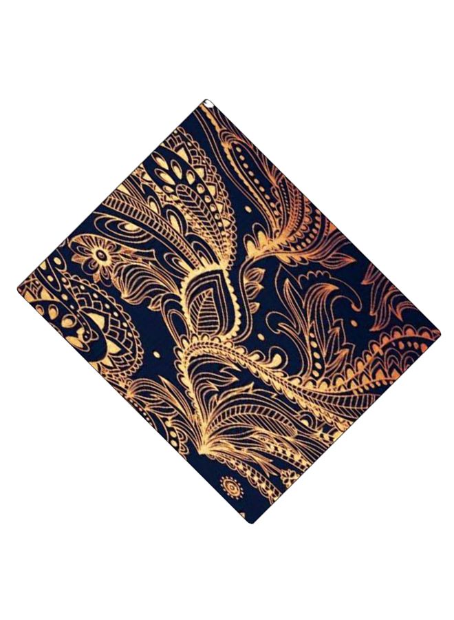 BP Printed Anti-Slip Gaming Mouse Pad Blue/Gold - Image 2