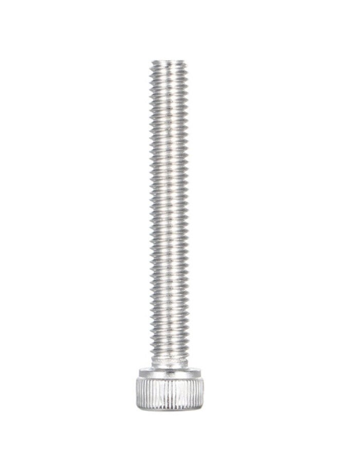 DIN912-A2 Stainless Steel Allen Bolt Socket Cap Screw Silver M6 x 45  - Image 2