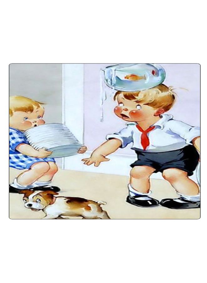 BP Printed Anti-Slip Gaming Mouse Pad Multicolour - Image 1