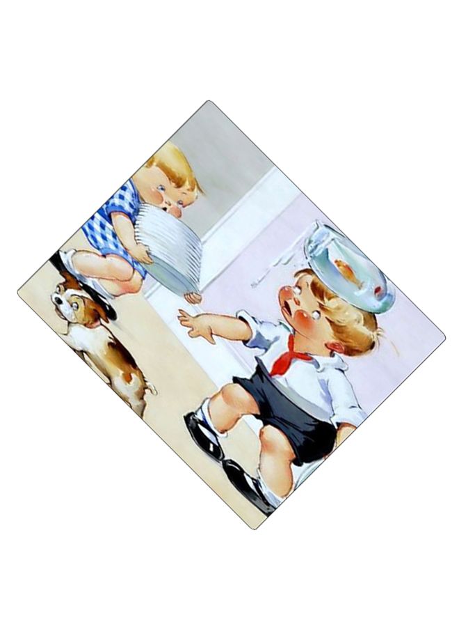 BP Printed Anti-Slip Gaming Mouse Pad Multicolour - Image 2