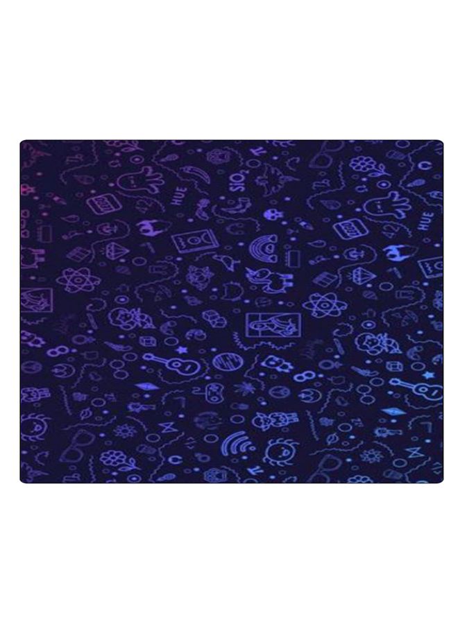 BP Printed Anti-Slip Gaming Mouse Pad Blue/Purple - Image 1