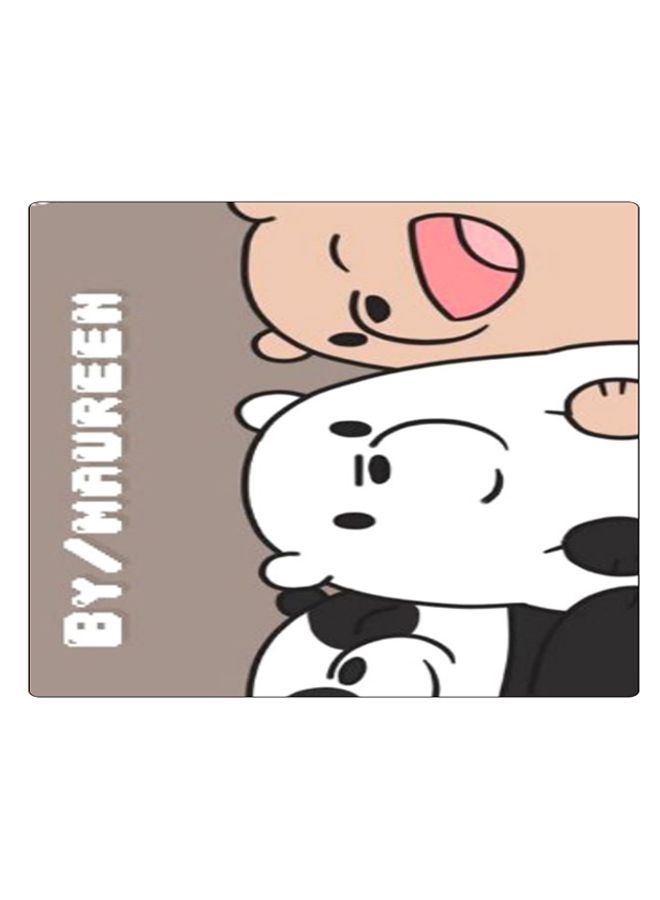 BP Printed Anti-Slip Gaming Mouse Pad Multicolour - Image 1