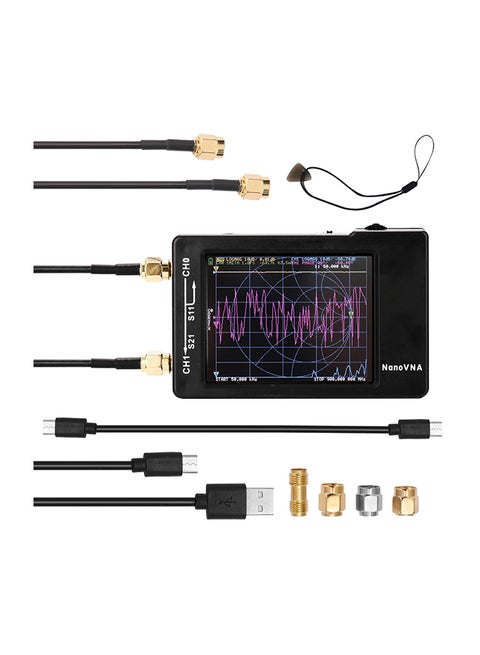 Handheld Vector Network Analyzer Black 19.5cm