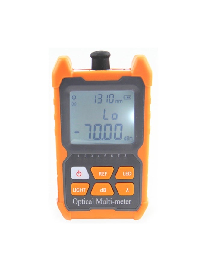 Mini Fiber Optical Power Meter Grey/Orange 26centimeter - Image 2