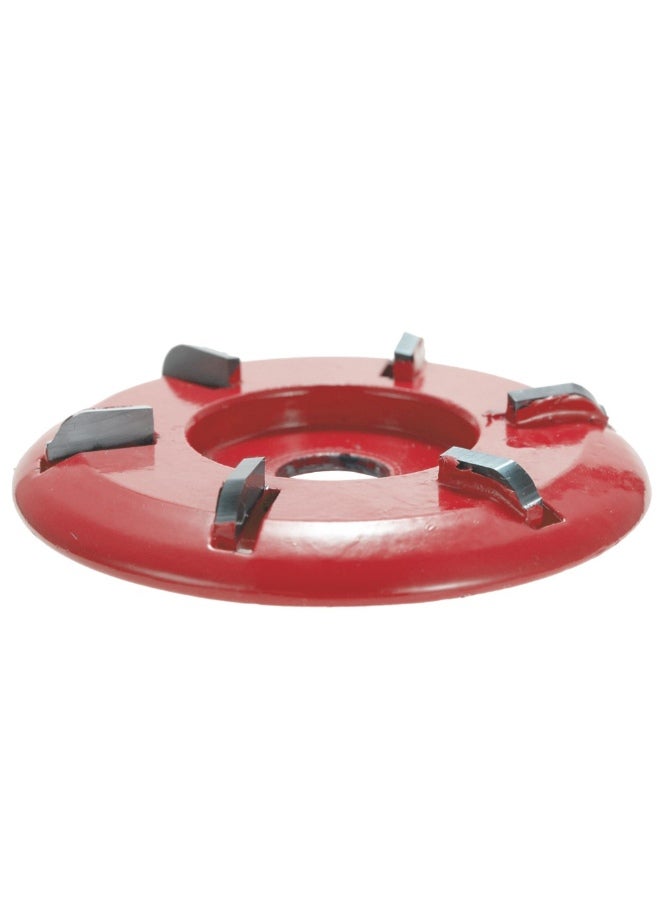 Six-Tooth Power Wood Carving Disc Red - Image 3