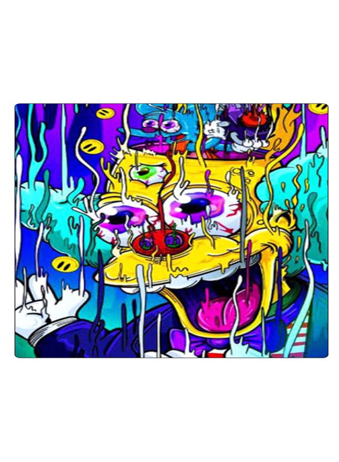 BP Printed Anti-Slip Gaming Mouse Pad Multicolour - Image 1