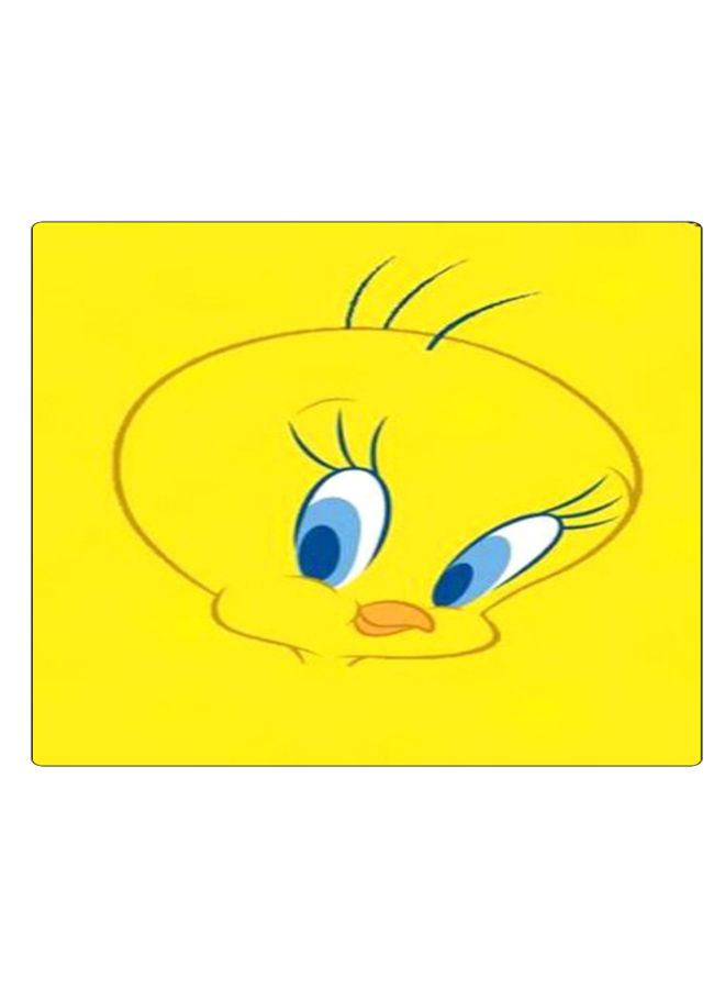 BP Printed Anti-Slip Gaming Mouse Pad Yellow/Blue/White - Image 1