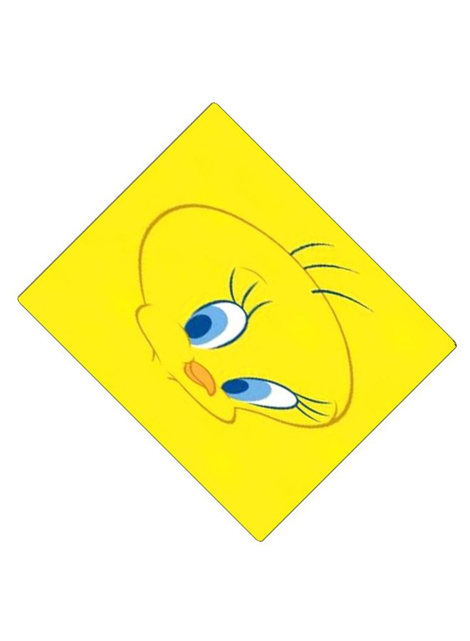 BP Printed Anti-Slip Gaming Mouse Pad Yellow/Blue/White - Image 2