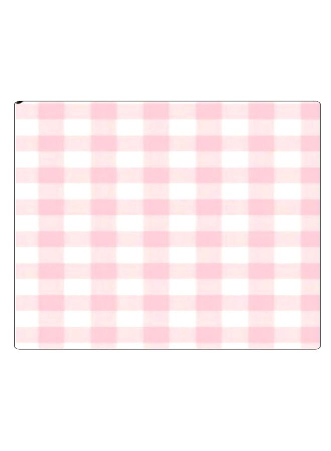 BP Printed Anti-Slip Gaming Mouse Pad Pink/White - Image 1