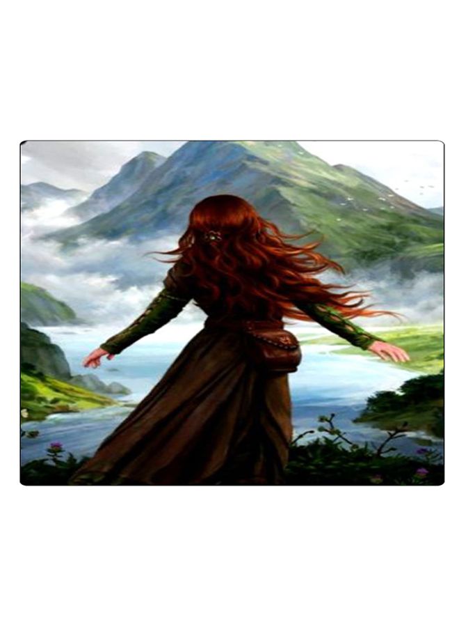 BP Printed Anti-Slip Gaming Mouse Pad Multicolour - Image 1