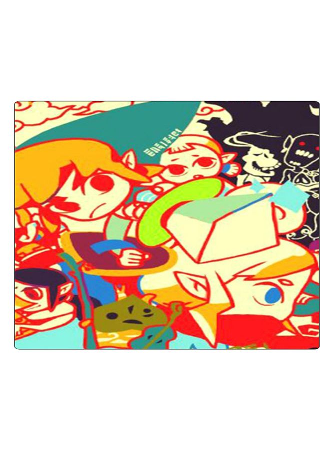 بي بي لوحة ماوس ألعاب بتصميم مضادة للانزلاق وبنمط مطبوع متعدد الألوان - Image 1