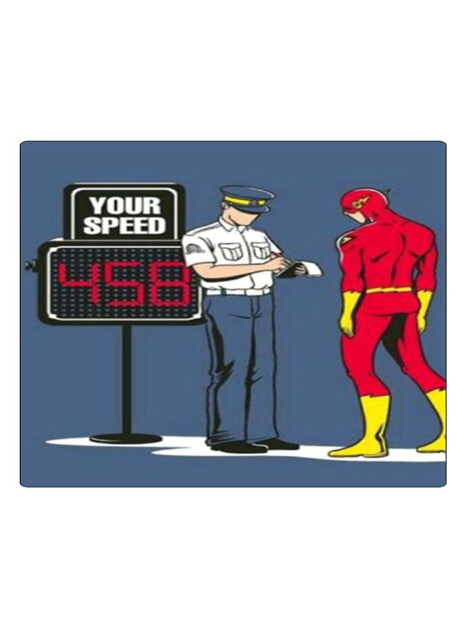 BP Printed Anti-Slip Gaming Mouse Pad Multicolour - Image 1