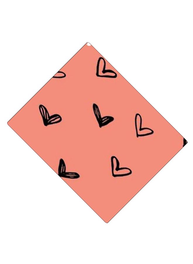 بي بي لوحة ماوس ألعاب بتصميم مضادة للانزلاق وبنمط مطبوع وردي/أسود - Image 2