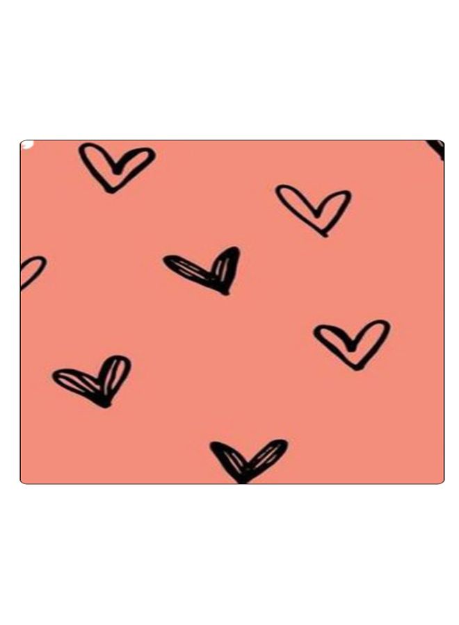 بي بي لوحة ماوس ألعاب بتصميم مضادة للانزلاق وبنمط مطبوع وردي/أسود - Image 1