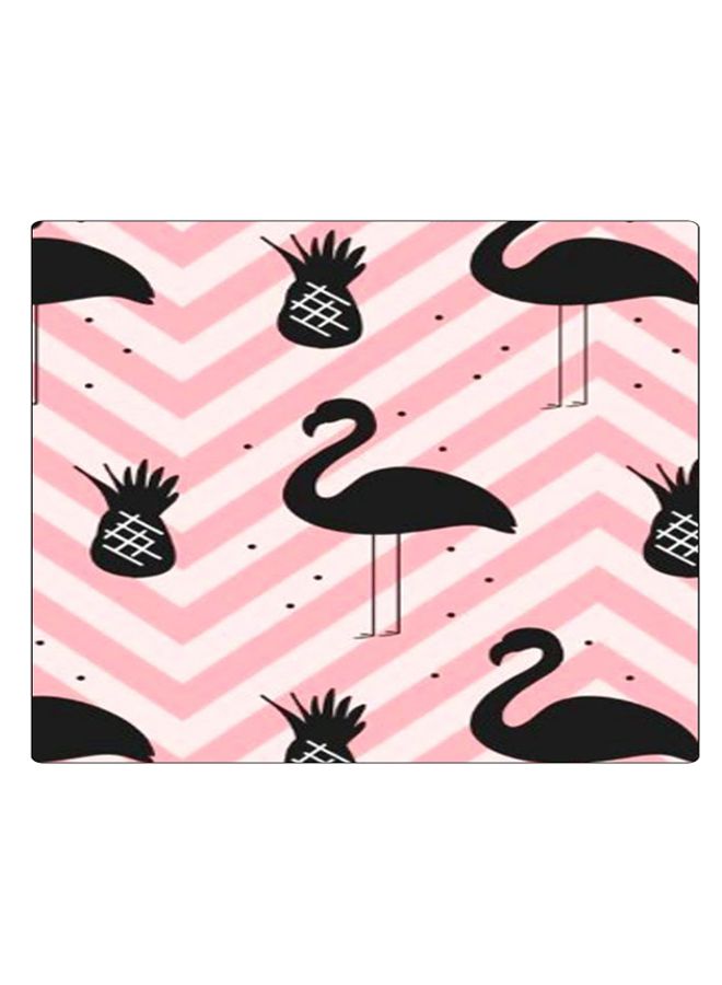 BP Printed Anti-Slip Gaming Mouse Pad Pink/Black/White - Image 1