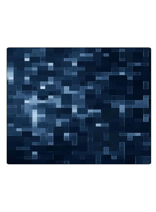 BP Printed Anti-Slip Gaming Mouse Pad Blue - Image 1