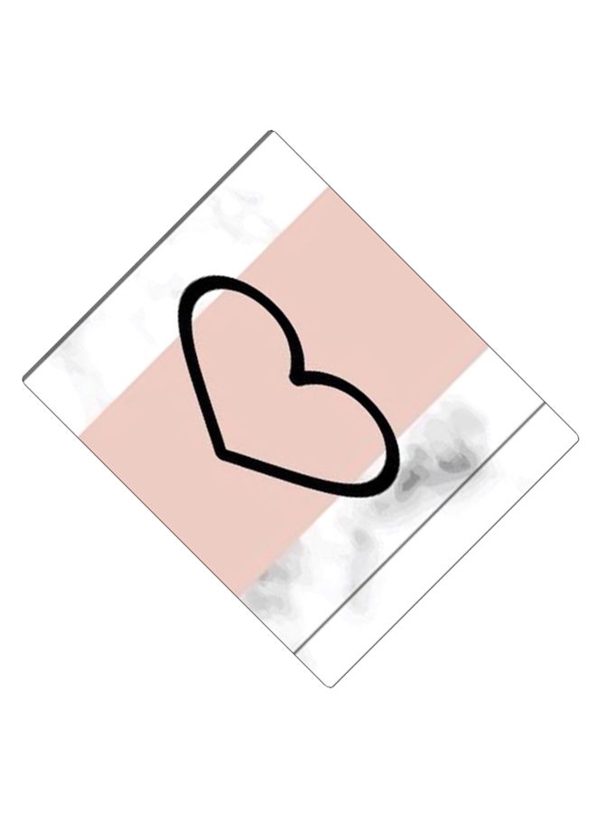 BP Printed Anti-Slip Gaming Mouse Pad Grey/White/Pink - Image 2
