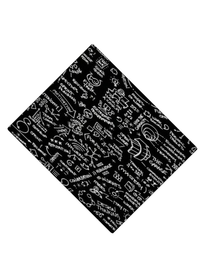 BP Printed Anti-Slip Gaming Mouse Pad Black/White - Image 2