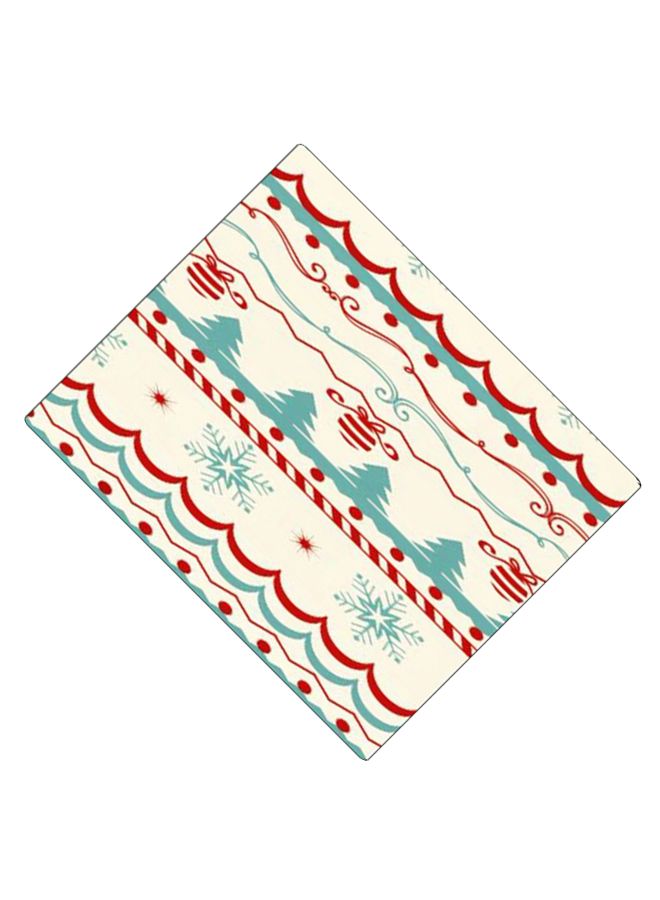BP Printed Anti-Slip Gaming Mouse Pad Beige/Blue/Red - Image 2