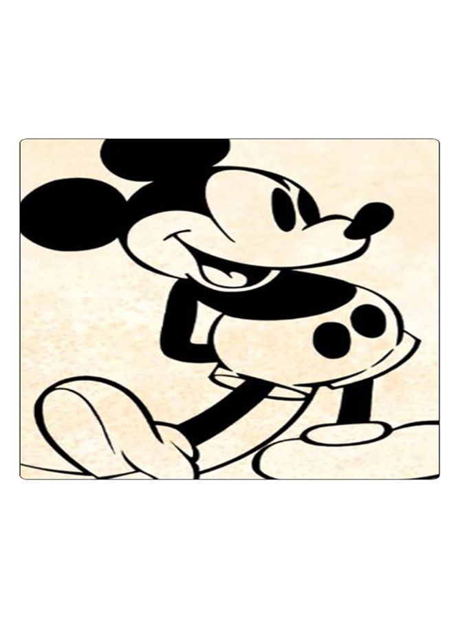 BP Printed Anti-Slip Gaming Mouse Pad Beige/Black - Image 1