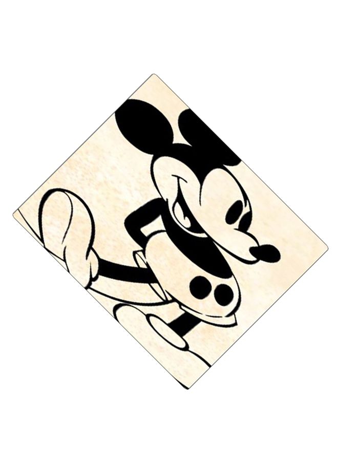 BP Printed Anti-Slip Gaming Mouse Pad Beige/Black - Image 2