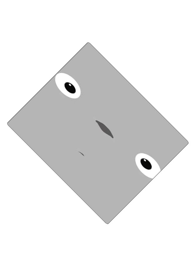 بي بي لوحة ماوس ألعاب بتصميم مضادة للانزلاق وبنمط مطبوع رمادي / أبيض / أسود - Image 2