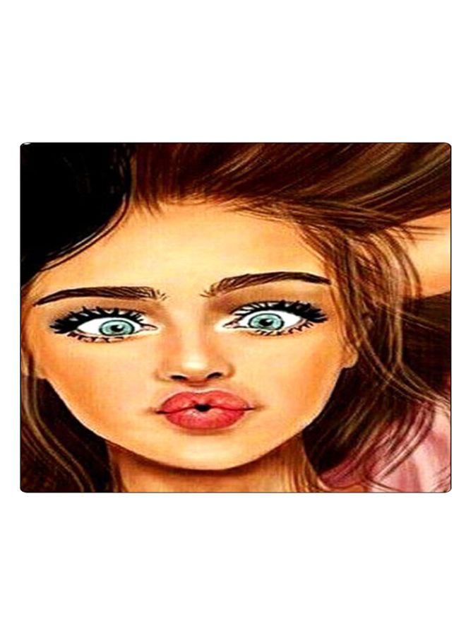 بي بي لوحة ماوس ألعاب بتصميم مضادة للانزلاق وبنمط مطبوع متعدد الألوان - Image 1