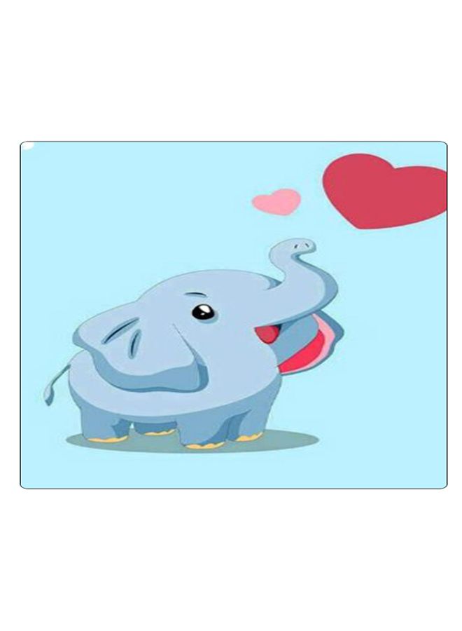 BP Printed Anti-Slip Gaming Mouse Pad Blue/Pink - Image 1