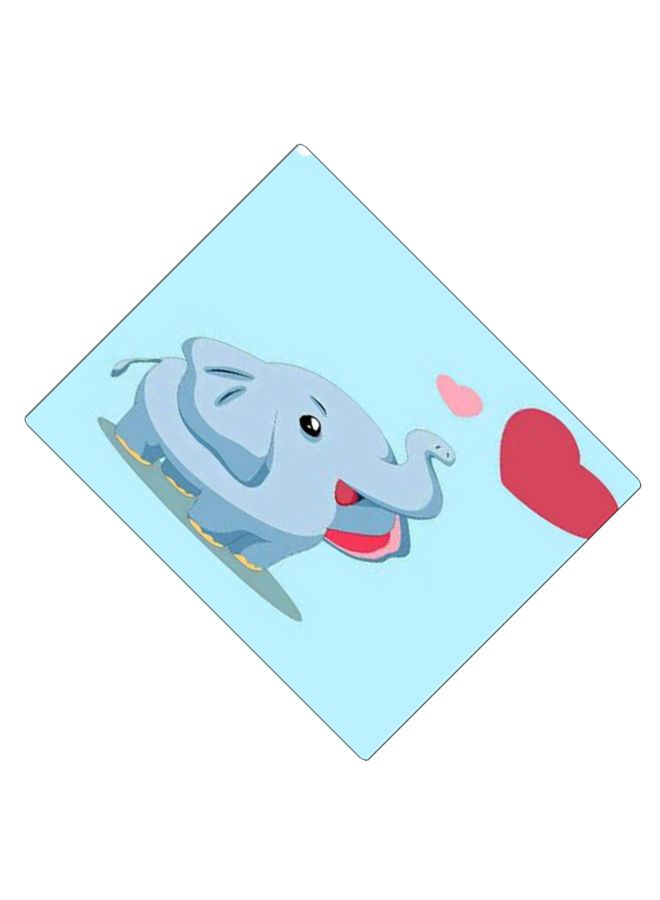 BP Printed Anti-Slip Gaming Mouse Pad Blue/Pink - Image 2