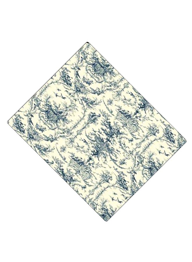 BP Printed Anti-Slip Gaming Mouse Pad Beige/Blue - Image 2