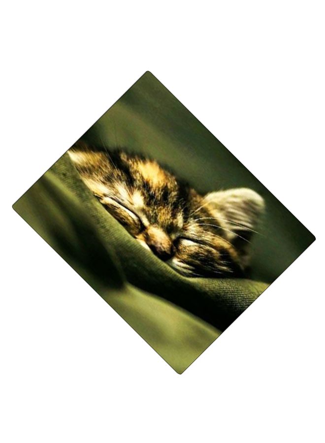 بي بي لوحة ماوس ألعاب بتصميم مضادة للانزلاق وبنمط مطبوع أخضر/بيج/بني - Image 2