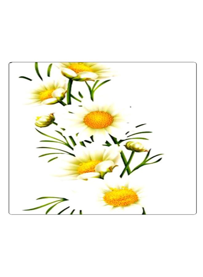 BP Printed Anti-Slip Gaming Mouse Pad White/Green/Yellow - Image 1