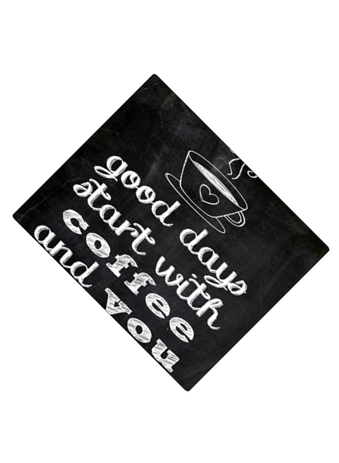 BP Printed Anti-Slip Gaming Mouse Pad Black/White  - Image 2