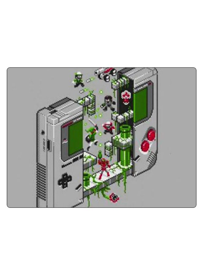 بي بي لوحة ماوس ألعاب بتصميم مضادة للانزلاق وبنمط مطبوع متعدد الألوان - Image 1