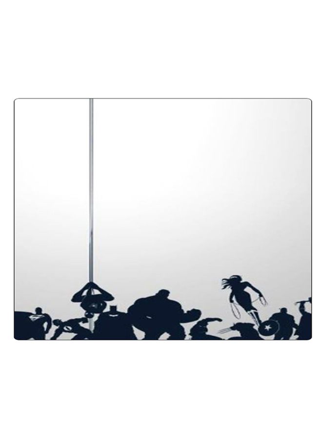 BP Printed Anti-Slip Gaming Mouse Pad Blue/Grey - Image 1