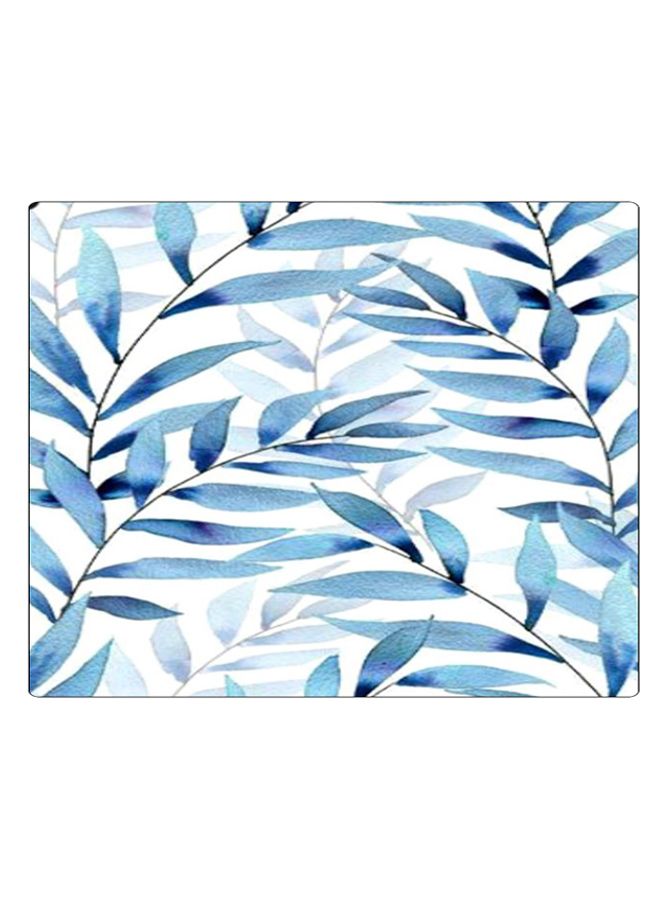 BP Printed Anti-Slip Gaming Mouse Pad Blue/White - Image 1