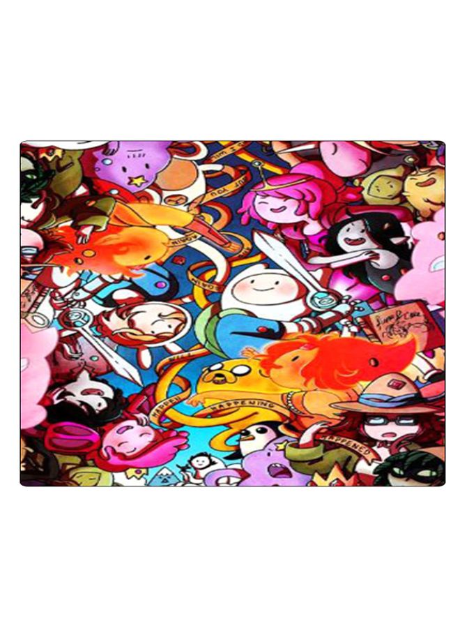 بي بي لوحة ماوس ألعاب بتصميم مضادة للانزلاق وبنمط مطبوع متعدد الألوان - Image 1