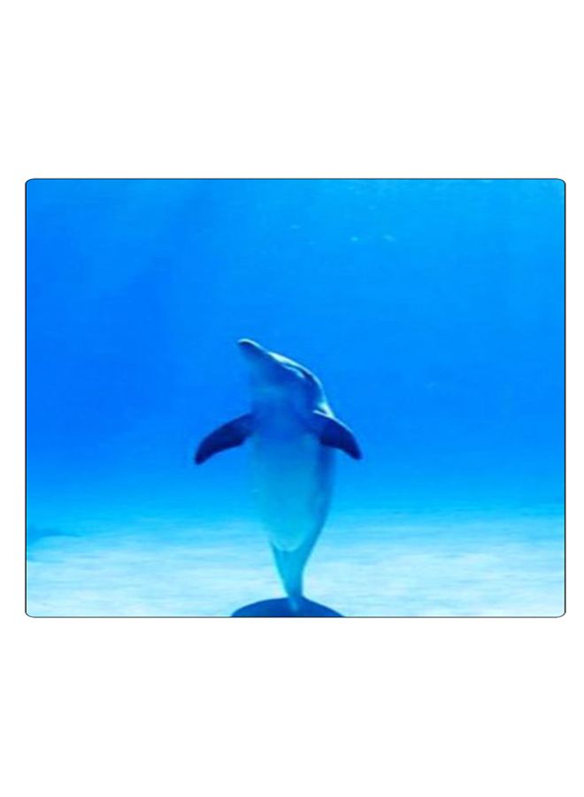 BP Printed Anti-Slip Gaming Mouse Pad Blue/White  - Image 1
